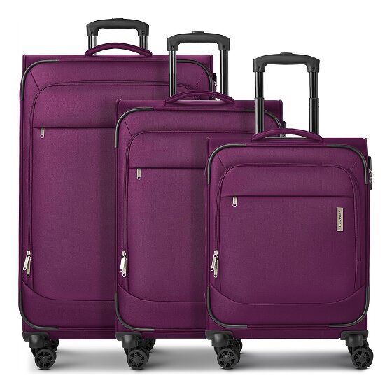 Travelite Priego 4 wielen Kofferset 3-delig
