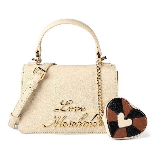 Love Moschino Heart Charm Handtas Leder 21 cm
