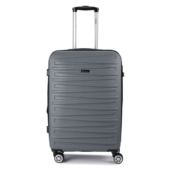 Benzi 5493 4 wielen Trolley M 66 cm met uitbreidingsplooi