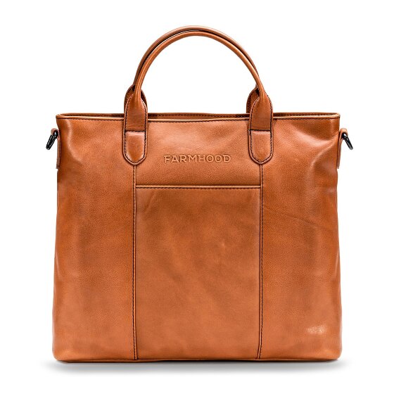 Farmhood Memphis Handtas Leer 37 cm Laptop compartiment