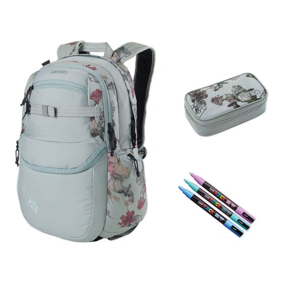 NITRO Future Hero Schooltas set 3-delig