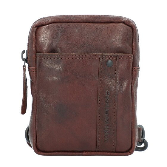 Spikes & Sparrow Bronco Schoudertas Leer 13 cm