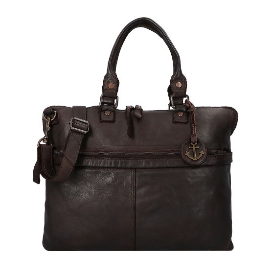 Harbour 2nd Vega Koffer Leer 38 cm Laptop compartiment Harbour 2nd Vega Koffer Leer 38 cm Laptop compartiment