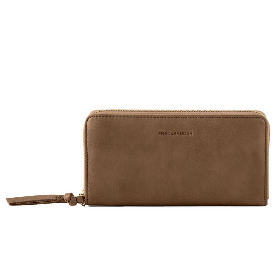 FredsBruder Just Easy Portemonnee RFID-bescherming Leer 18.5 cm