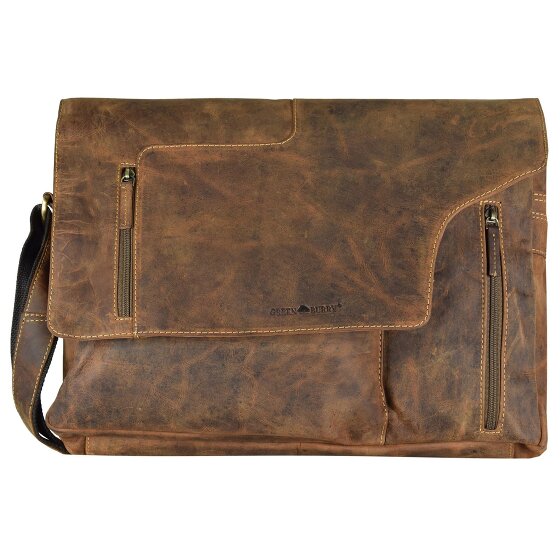 Greenburry Vintage Revolver Tas Schoudertas Leder 40 cm