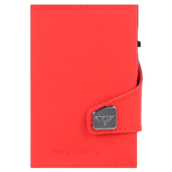 Tru Virtu Click & Slide Creditcardetui Portemonnee RFID Leer 6,5 cm