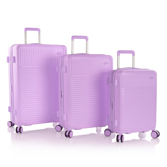 Heys Pastel 4 wielen Kofferset 3-delig met uitbreidingsplooi