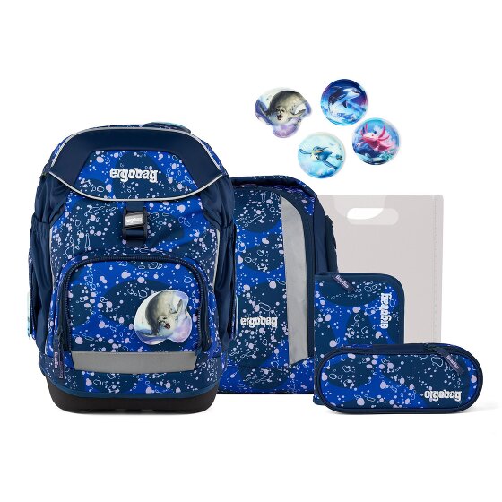 Ergobag Set rugzakken 6 st. incl. klittenbandset