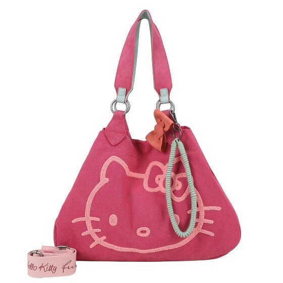 Fritzi aus Preußen Izzy Medium Hello Kitty fritzi  Canvas Shopper Tas 42 cm