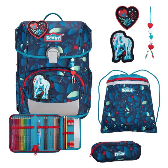 Scout Neo LED Schooltas set 8-delig Scout Neo LED Schooltas set 8-delig