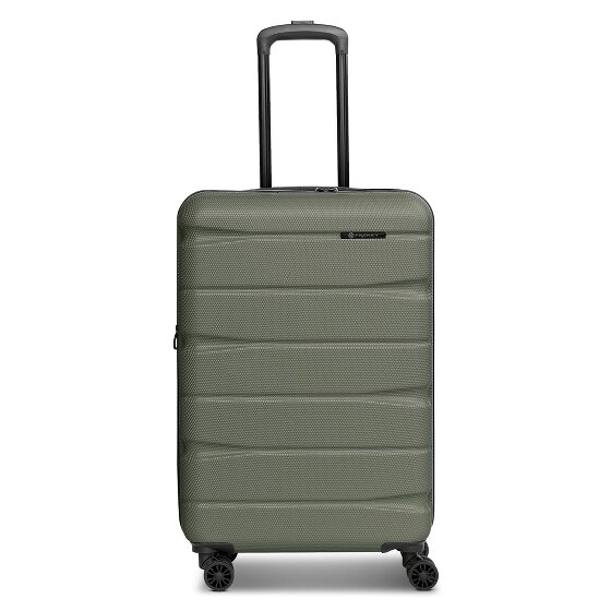 Franky Munich 4.0 4-wiel trolley M 66 cm met uitbreidingsplooi