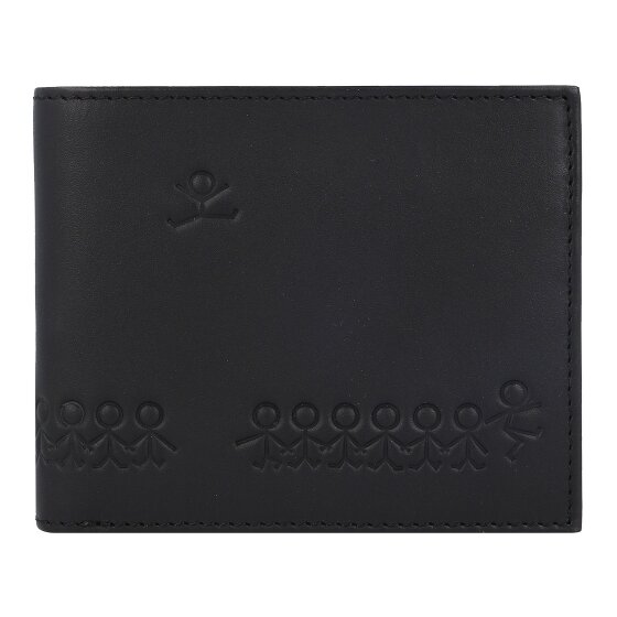 oxmox Leather Portemonnee RFID-bescherming Leer 12 cm