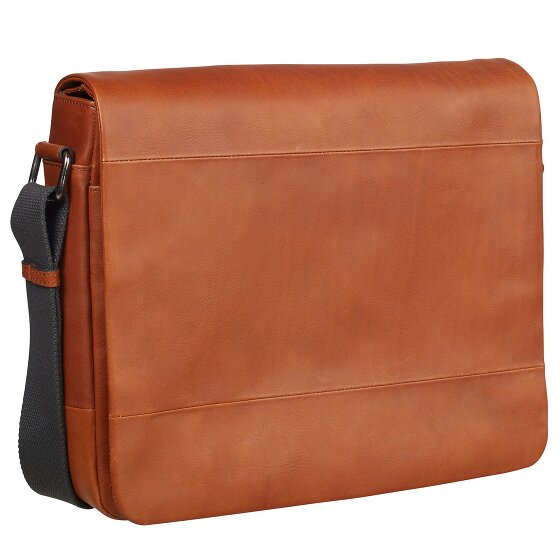 Leonhard Heyden Hamburg Messenger Leder 32 cm Laptopcompartiment