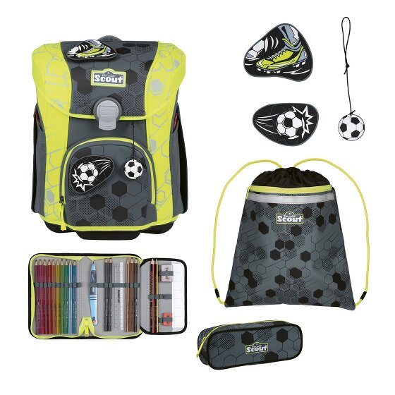 Scout Micro Schooltas set 7-delig Scout Micro Schooltas set 7-delig