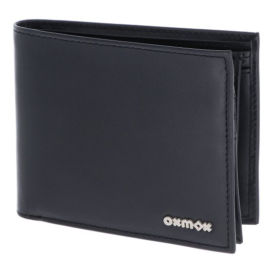 oxmox Leather Portemonnee RFID-bescherming Leder 12 cm