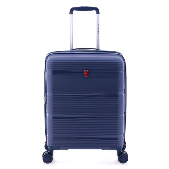 Gladiator 0800 4 wielen Trolley 55 cm met uitbreidingsplooi