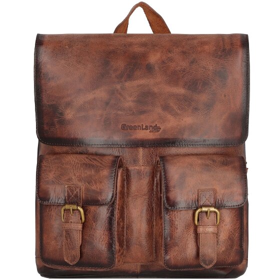 Greenland Nature Mascu & Line Leren Rugzak 39 cm