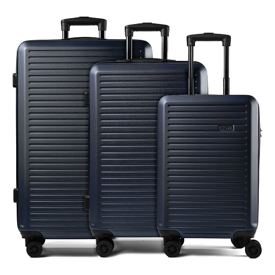 Nowi Grand Canaria Koffer 4 wielen set 3pc. met dubbele wielen
