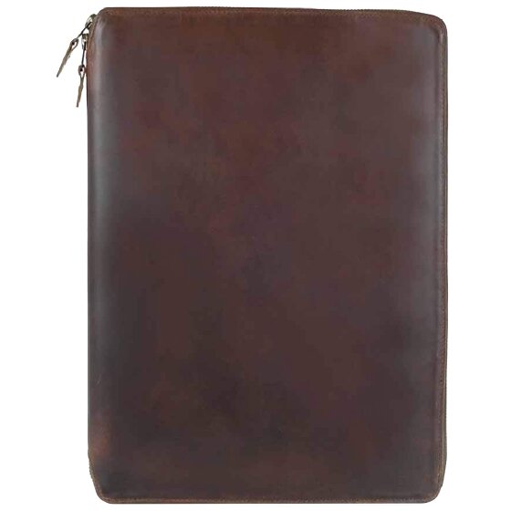 Buckle & Seam Ralph aktetas leer 36 cm