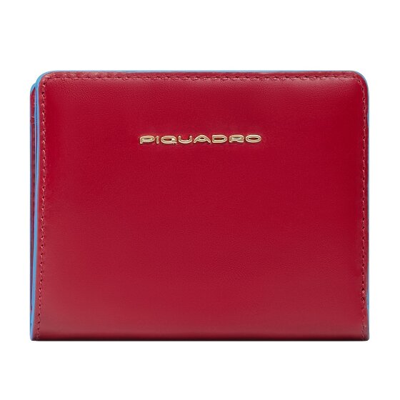 Piquadro Blue Square Portemonnee RFID-bescherming Leer 11 cm