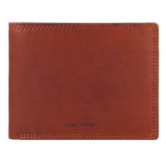 Jack Kinsky Montreal Portemonnee RFID-bescherming Leer 12 cm