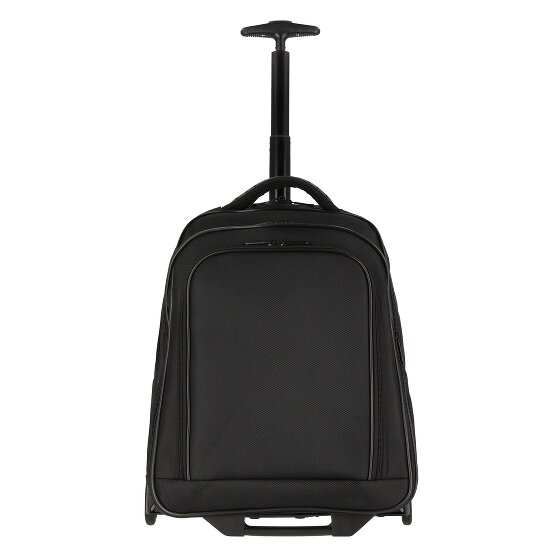 Dermata 2 wielen Rugzak trolley 47.5 cm Laptop compartiment