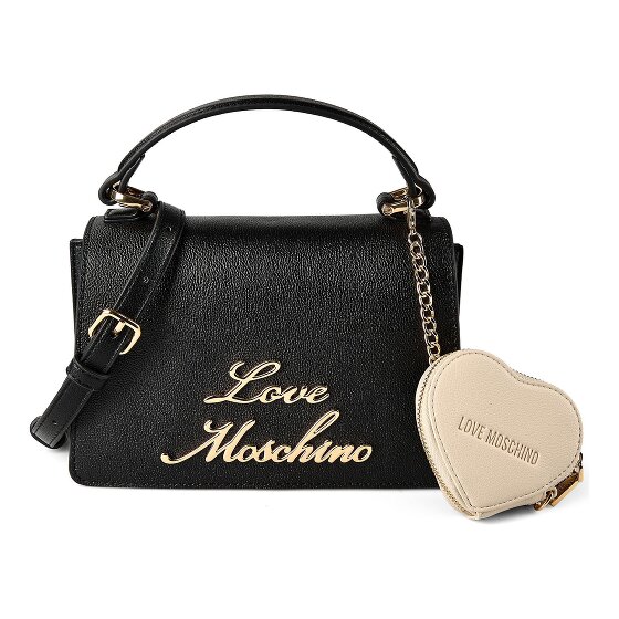 Love Moschino Heart Charm Handtas Leder 21 cm