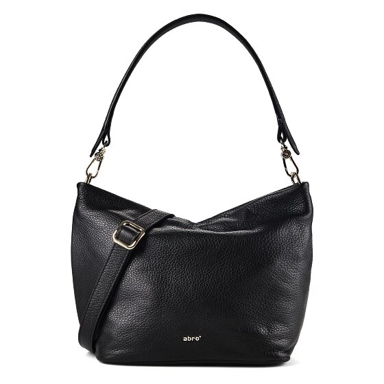 abro Ebony Schoudertas Leder 30 cm