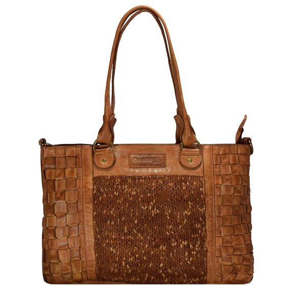 Greenland Nature Femi & Nine Leren Schoudertas 42 cm