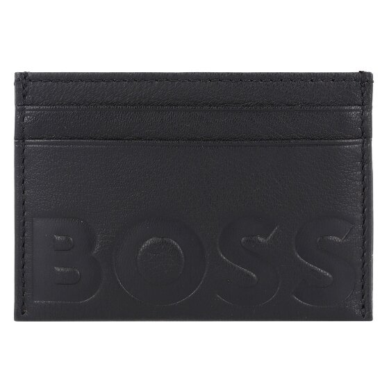 Boss Grote creditcard etui RFID Leer 10 cm