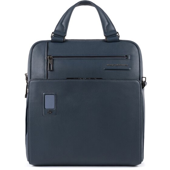 Piquadro Akron aktetas Leer 33 cm Laptopcompartiment