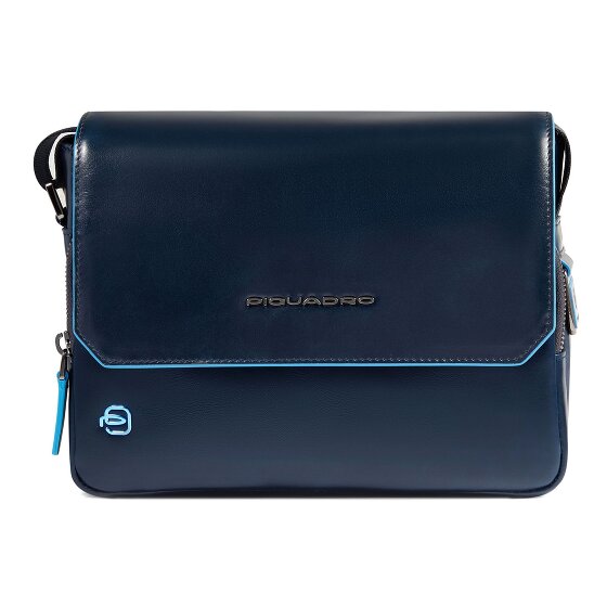 Piquadro Blue Square Boodschapper Leer 23 cm