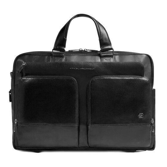 Piquadro Cartel2m Koffer Leer 43 cm Laptop compartiment