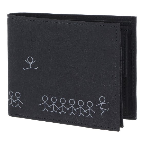 oxmox New Cryptan Portemonnee RFID-bescherming 12 cm