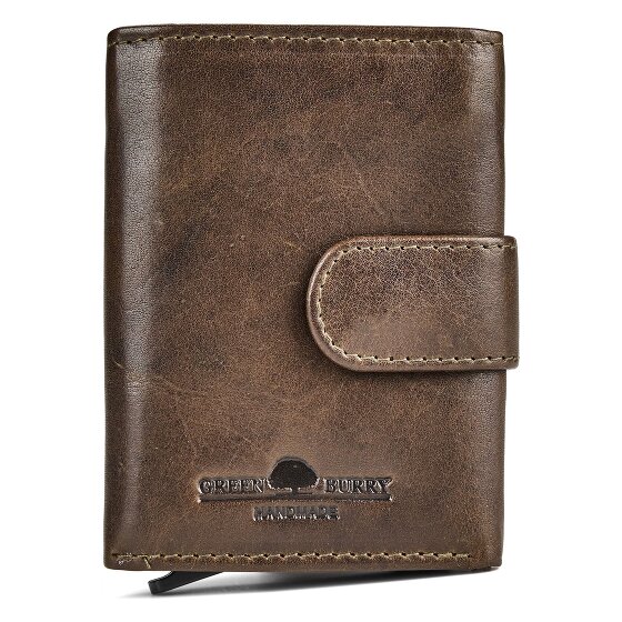 Greenburry Newport Portemonnee RFID-bescherming Leder 9.5 cm