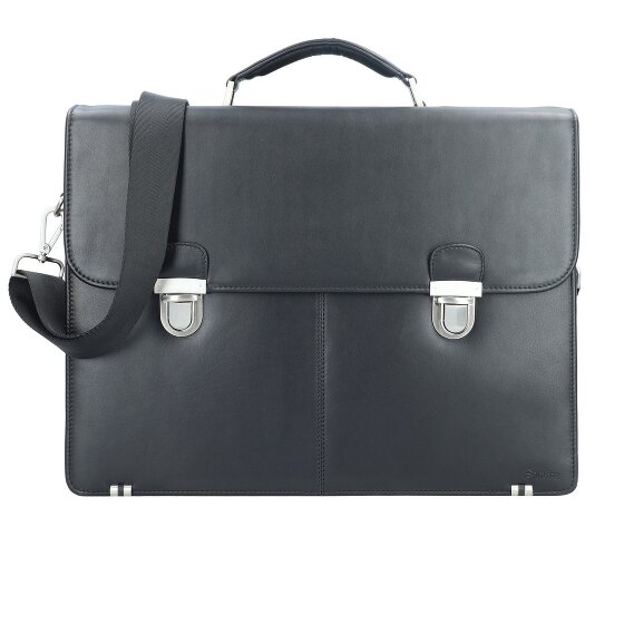 Esquire Oxford aktetas leer 42 cm