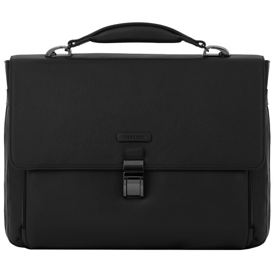 Piquadro Modus Koffer Leer 40 cm Laptop compartiment