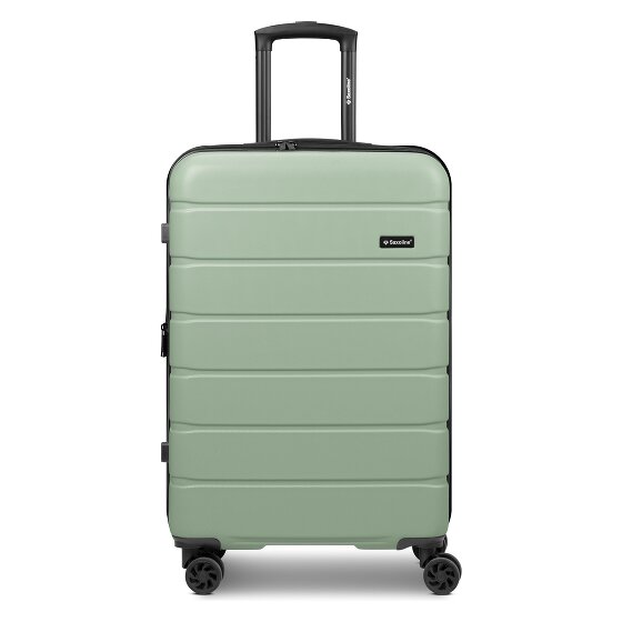Saxoline Miami 4 wielen Trolley M 65 cm met uitbreidingsplooi