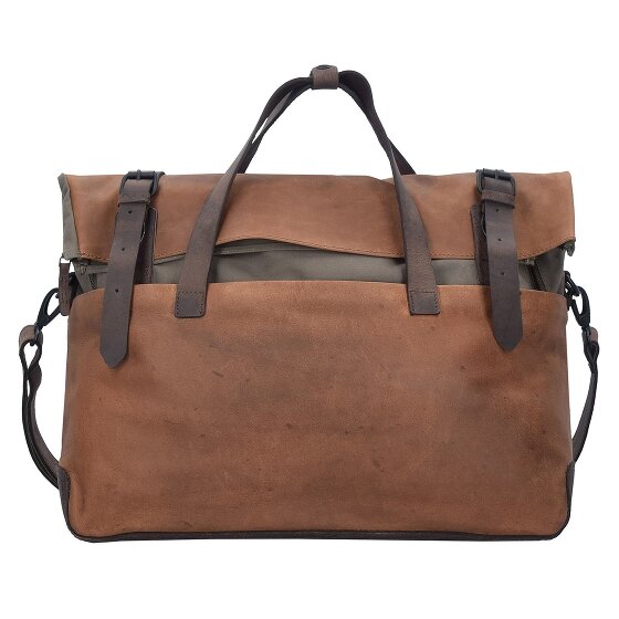 Harold's Twister aktetas leer 49 cm Laptopvak