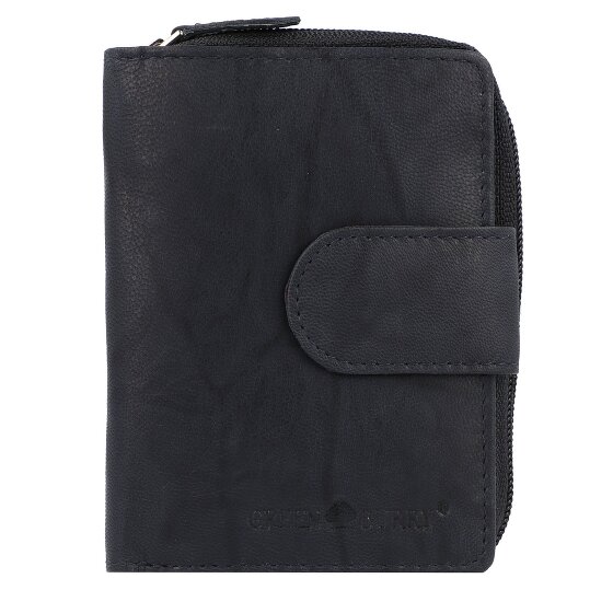 Greenburry Basic Portemonnee RFID Leer 9 cm