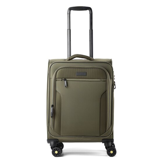 d&n Travel Line 9704 4 wielen Cabinewagen S 55 cm met uitbreidingsplooi