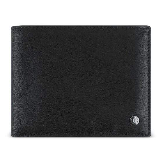 bugatti Black Magic Portemonnee RFID-bescherming Leer 11.5 cm