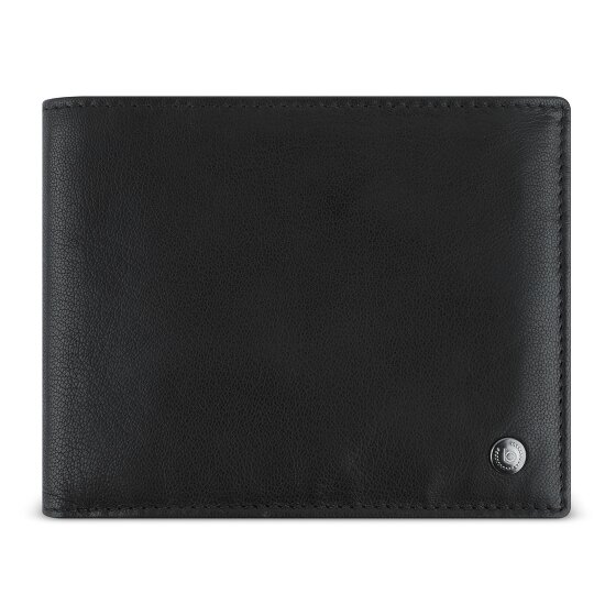 bugatti Black Magic Portemonnee RFID-bescherming Leer 11.5 cm
