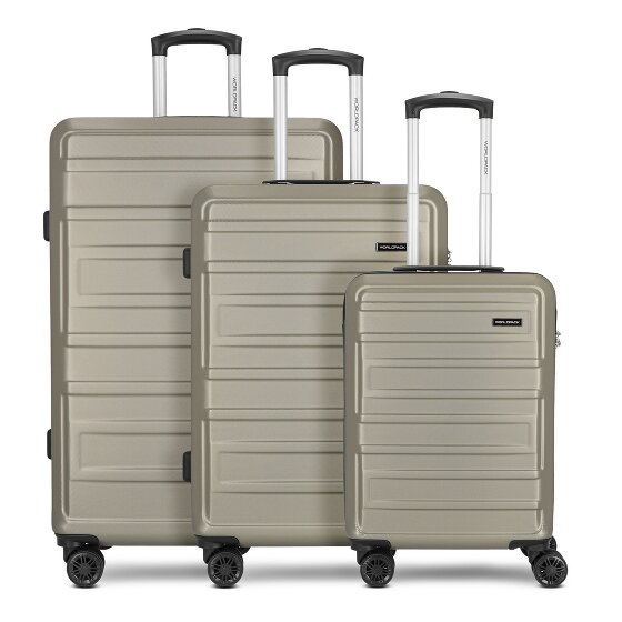 Worldpack New York 2.0 4 wielen Kofferset 3-delig