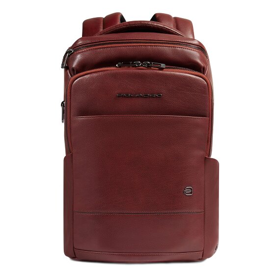 Piquadro Philip Dagrugzak Leer 40 cm Laptop compartiment