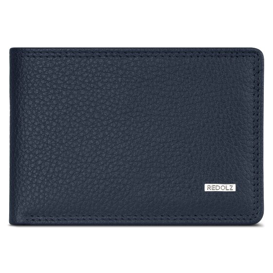 Redolz Leather Essentials QF kleine portemonnee RFID leer 10,5 cm