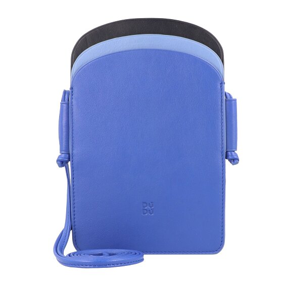 DuDu Kleurrijke Minorca mobiele tas leer 12 cm