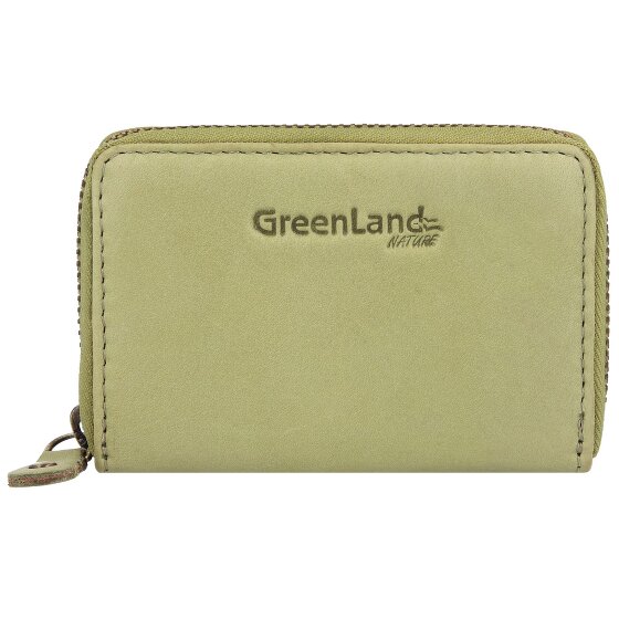 Greenland Nature Creditcard etui RFID Leer 10,5 cm Greenland Nature Creditcard etui RFID Leer 10,5 cm