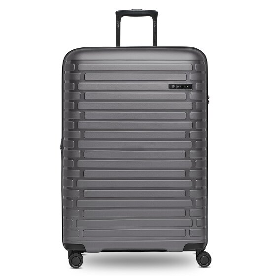 Pactastic Collection 04 THE LARGE + 4 wielen Trolley L 75 cm met uitbreidingsplooi
