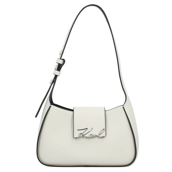 Karl Lagerfeld Signature Schoudertas Leer 24 cm
